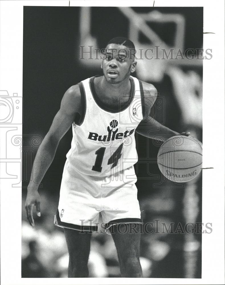 1991 Press Photo AJ English Bullet America Basketball - RRQ26119 - Historic Images