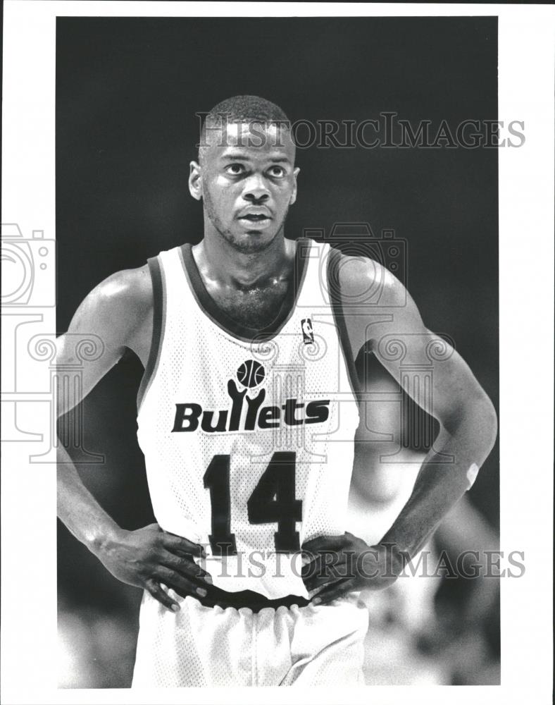 1990 Press Photo Albert Jay Portland Trail Blazers - RRQ26127 - Historic Images