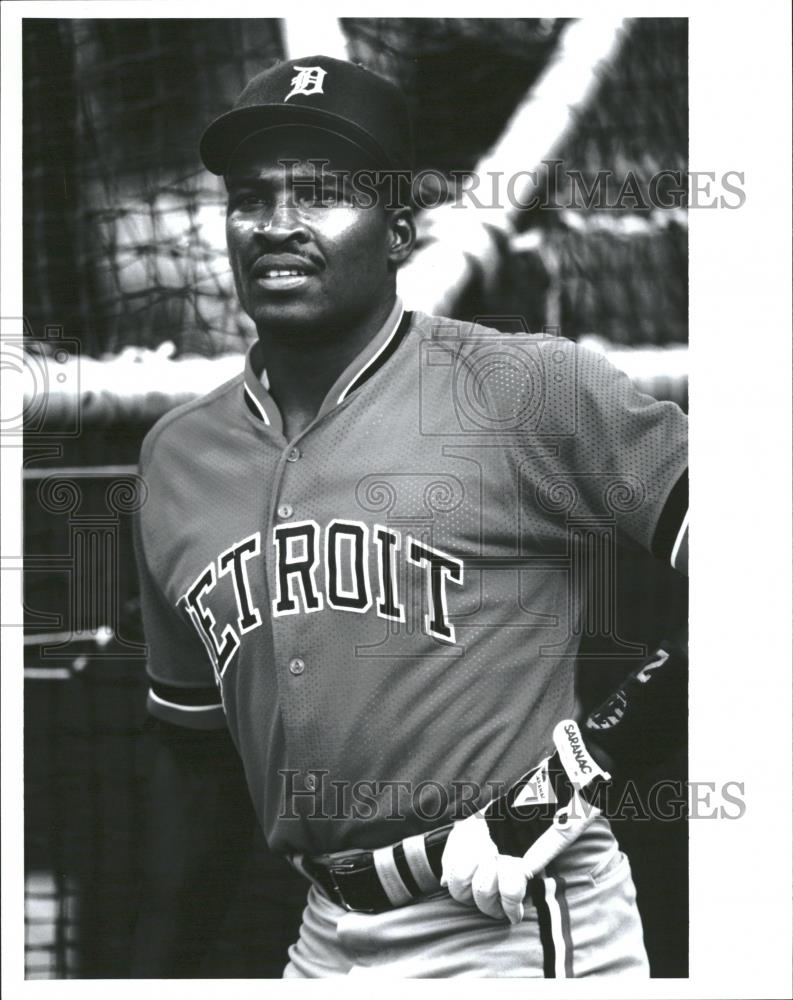 Press Photo Milton Cuyler Jr Boston Red Sox American - RRQ26223 - Historic Images