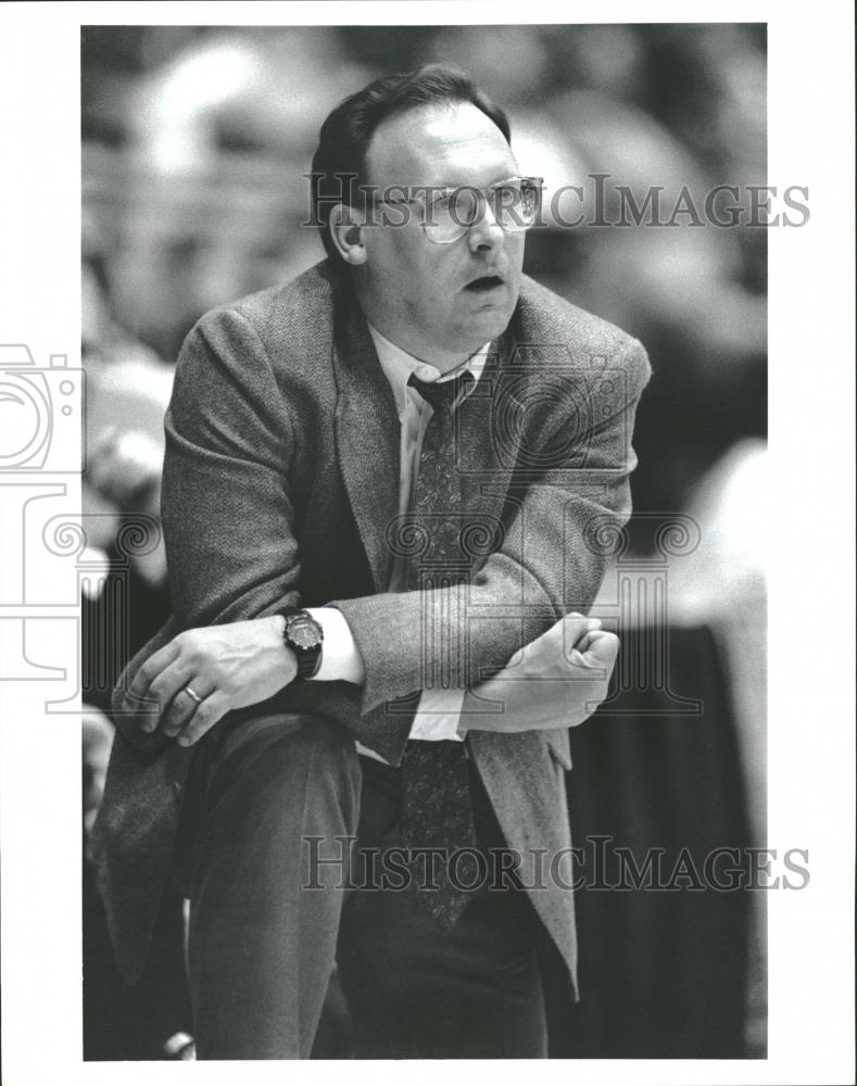 1991 Press Photo Ernie Nestor Virginia Missouri Coach - RRQ26457 - Historic Images