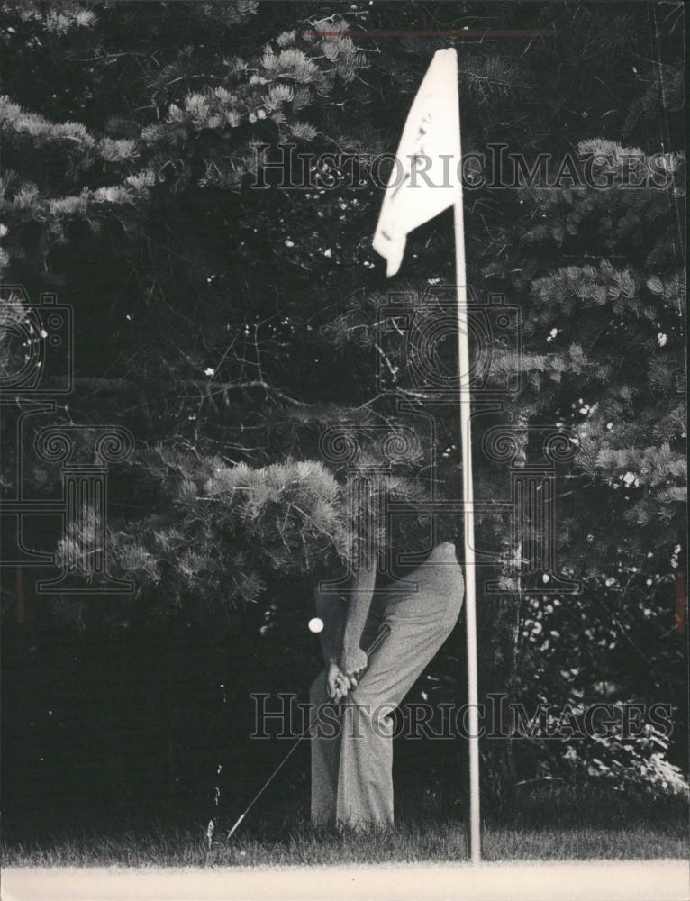 1981 Press Photo Mike Reid Shoot Western Golf Tourney - RRQ27089 - Historic Images