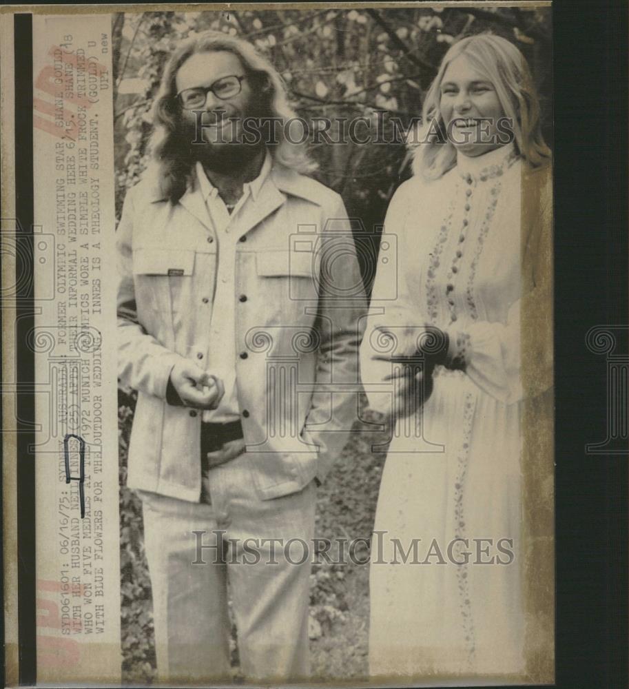 1975 Press Photo Sydney Australia Niel Inness Wedding - RRQ27885 - Historic Images