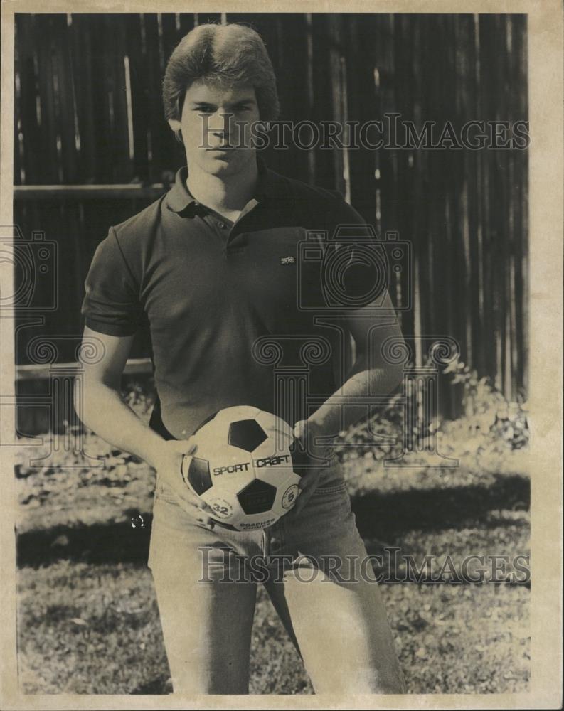 1981 Press Photo Roger Miller Soccer Player football - RRQ27929 - Historic Images