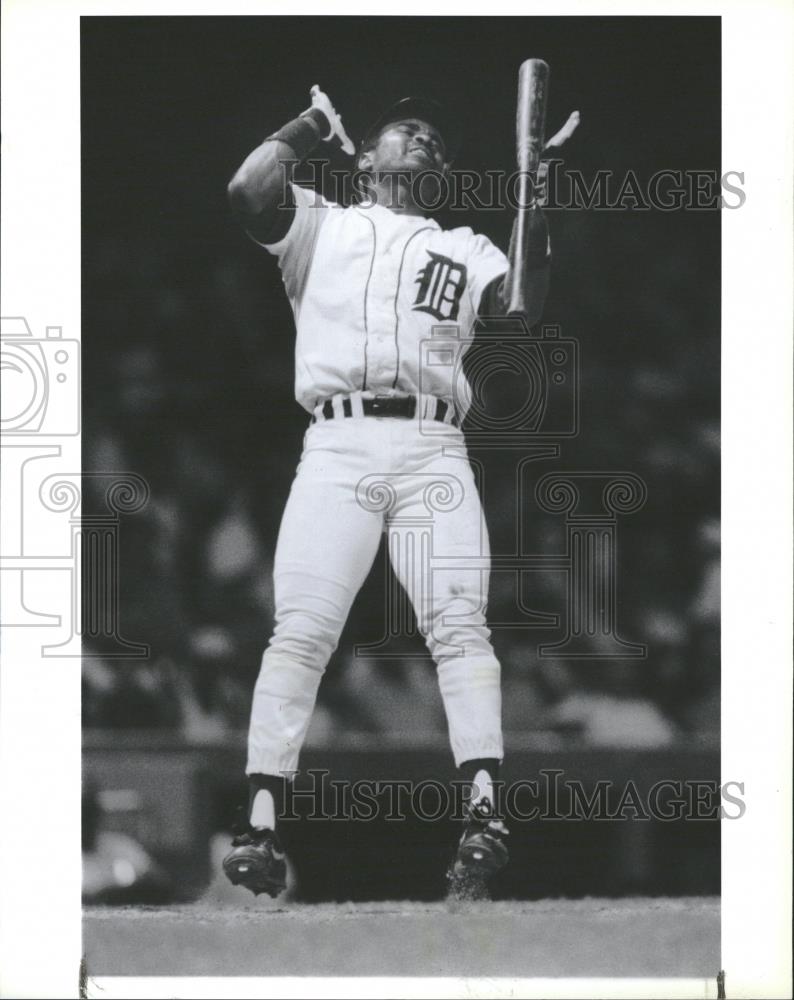 1991 Press Photo Chicago White Sox Tony Phillips Tigers - RRQ28201 - Historic Images