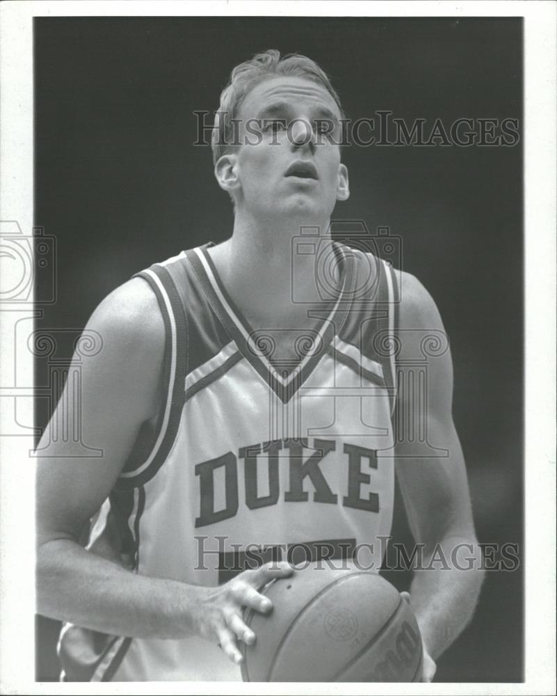 Press Photo Greg Newton Duke Blue Devils Captain Sydney - RRQ28355 - Historic Images