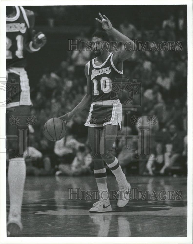1982 Press Photo Norm Nixon Basketball Player - RRQ28421 - Historic Images