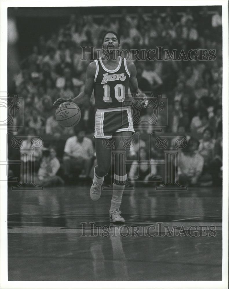 1982 Press Photo Norm Nixon America Basketball NBA LA - RRQ28423 - Historic Images