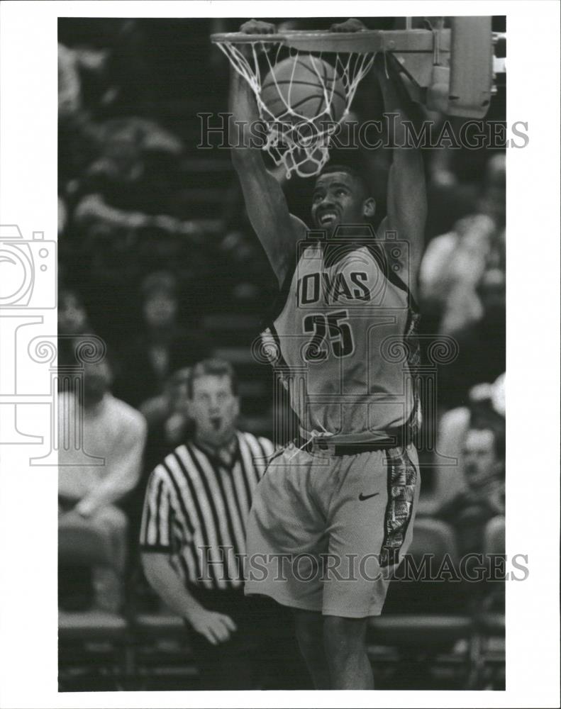 1995 Press Photo Jerry Nichols Georgetown Basketball - RRQ28445 - Historic Images