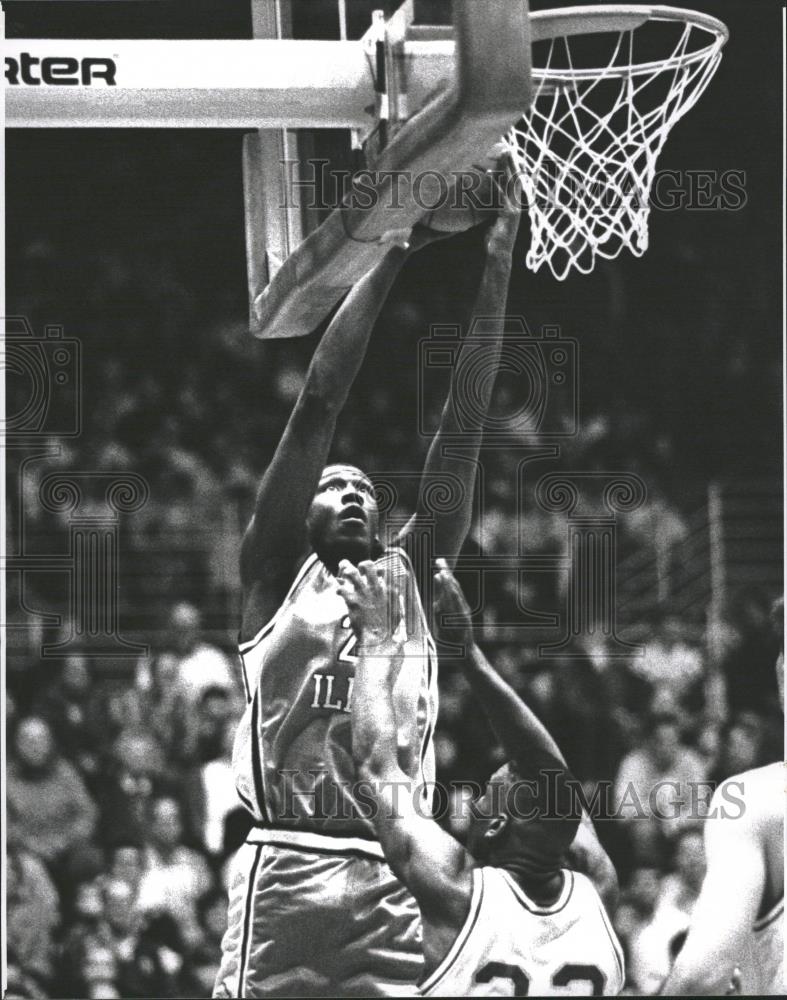 1991 Press Photo Deon Thompson Basketball Player - RRQ28457 - Historic Images