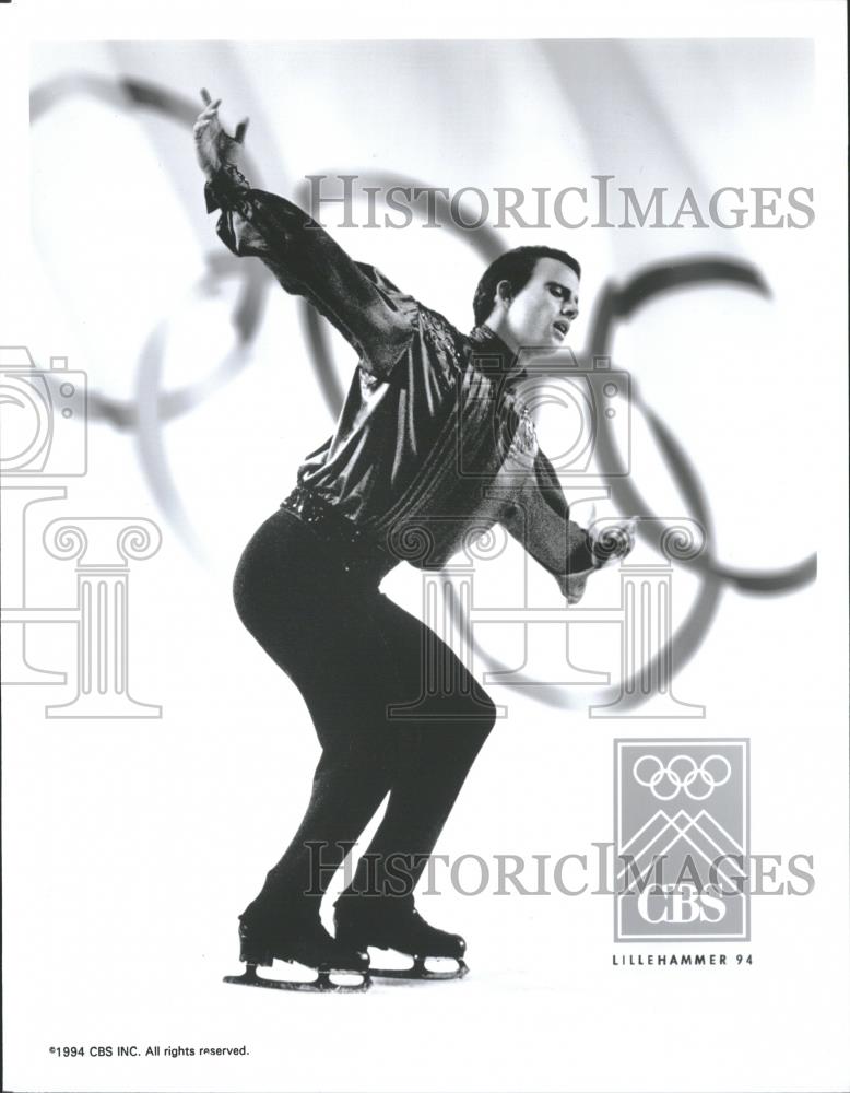 1994 Press Photo Brian Boitano Figure Skater Olympic - RRQ28539 - Historic Images