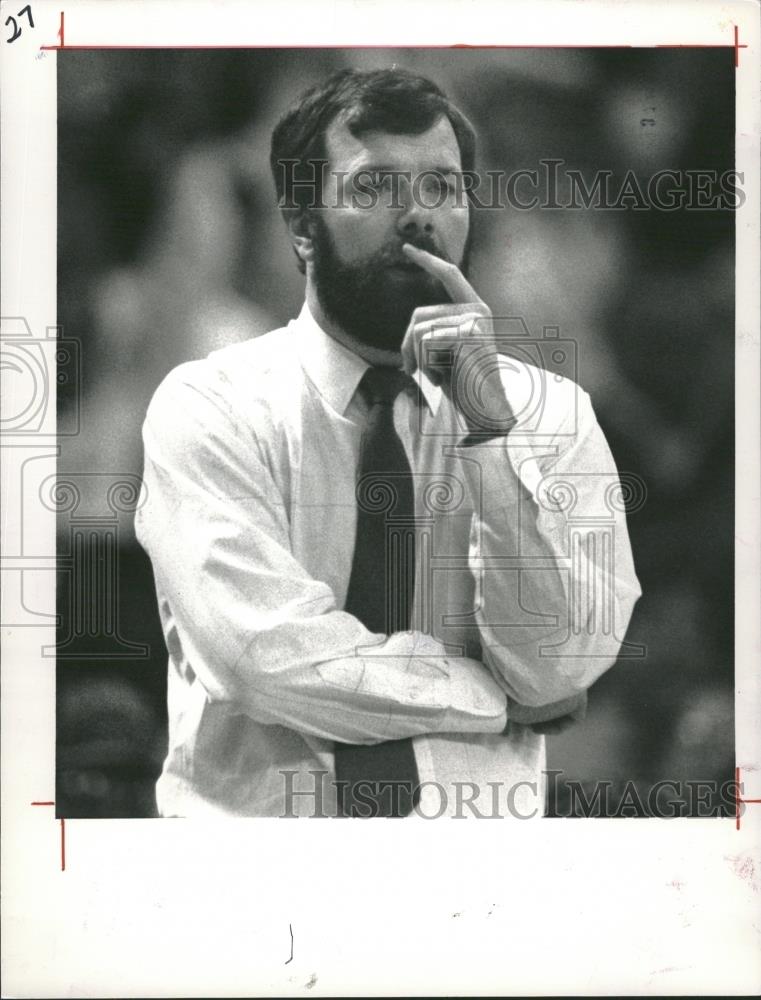 1989 Press Photo NBA Basketball Coach PJ Carlesimo - RRQ28613 - Historic Images