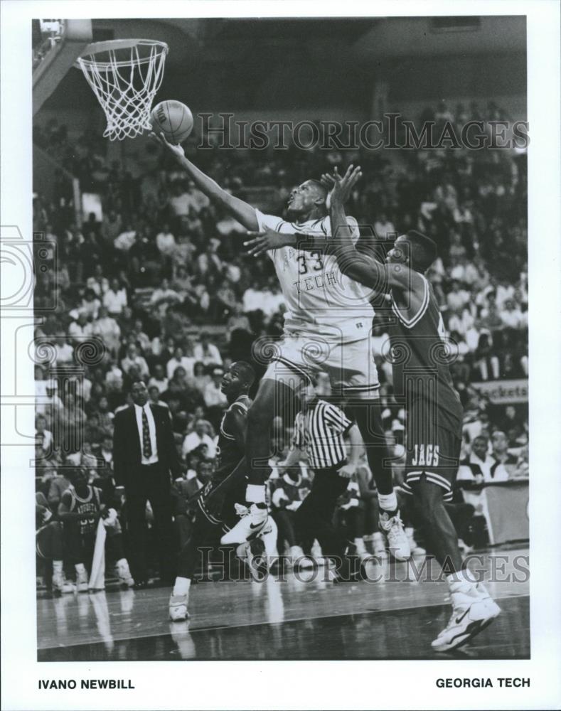 Press Photo Ivano Newbill Georgia Tech - RRQ28699 - Historic Images