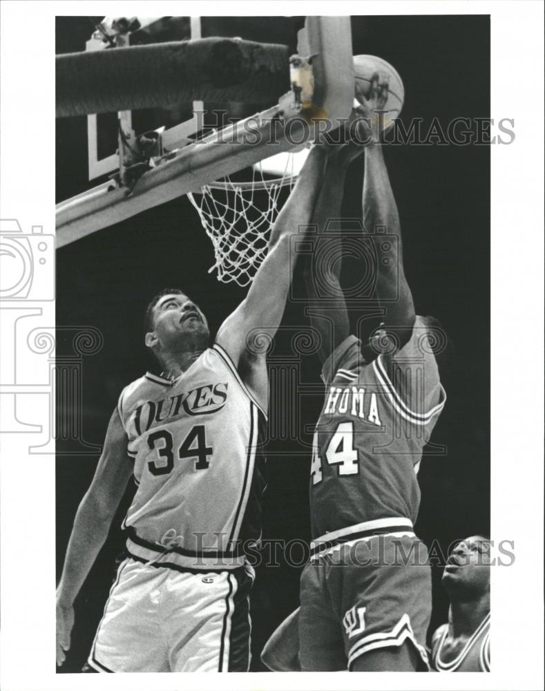 1991 Press Photo Chancellor Nichols Basketball Player - RRQ28703 - Historic Images