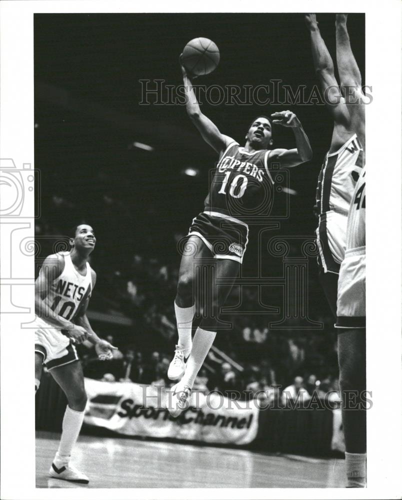 1985 Press Photo Norm Nixon Basketball Player - RRQ28707 - Historic Images