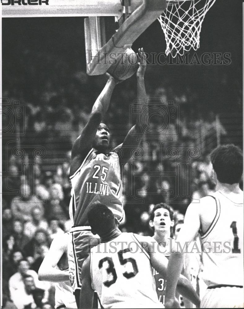 1991 Press Photo Deon Thomas Basketball Player - RRQ28733 - Historic Images