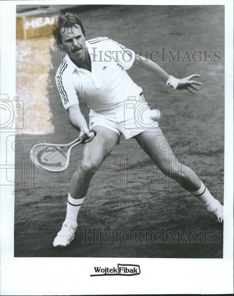 Press Photo Wojciech Fibak tennis player Okker Kim Tom - RRQ28941 - Historic Images