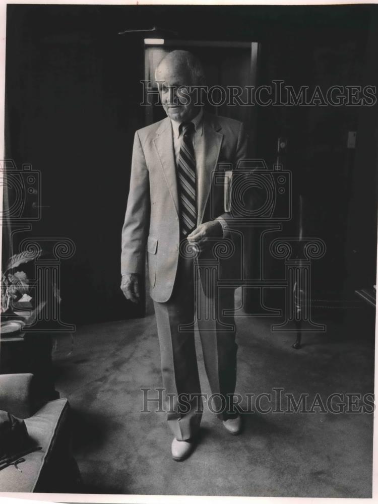 1985 Press Photo James C. Lee Jr, Soft Drink Industry Executive Bottling Company - Historic Images