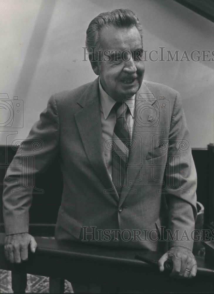 1982 Press Photo Joe McCorquodale, politician, Alabama - abna36119 - Historic Images