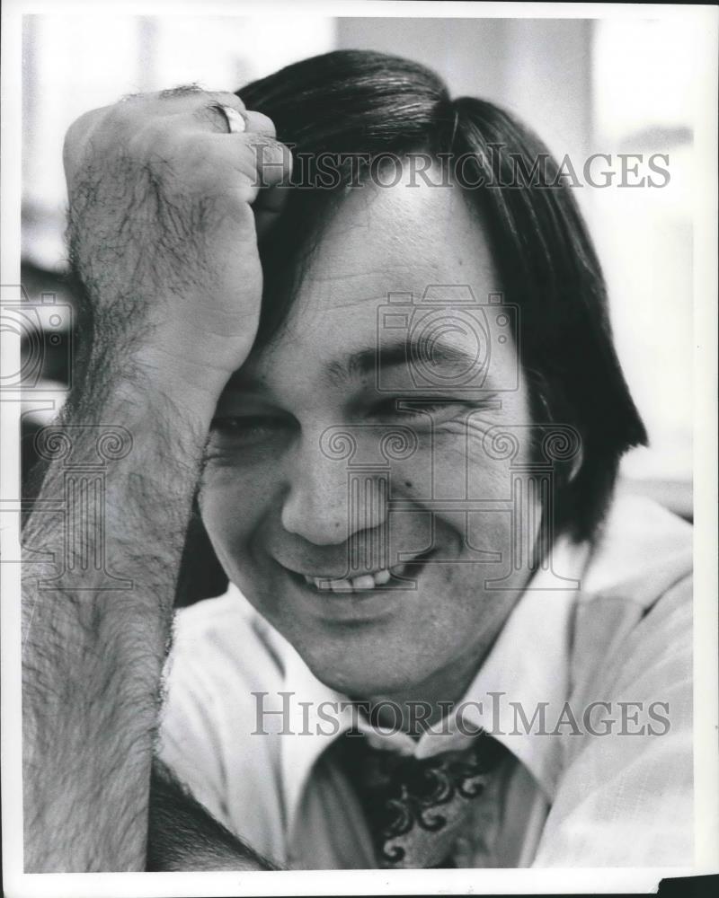 1976 Press Photo Charles Nix, News Staff - abna36265 - Historic Images