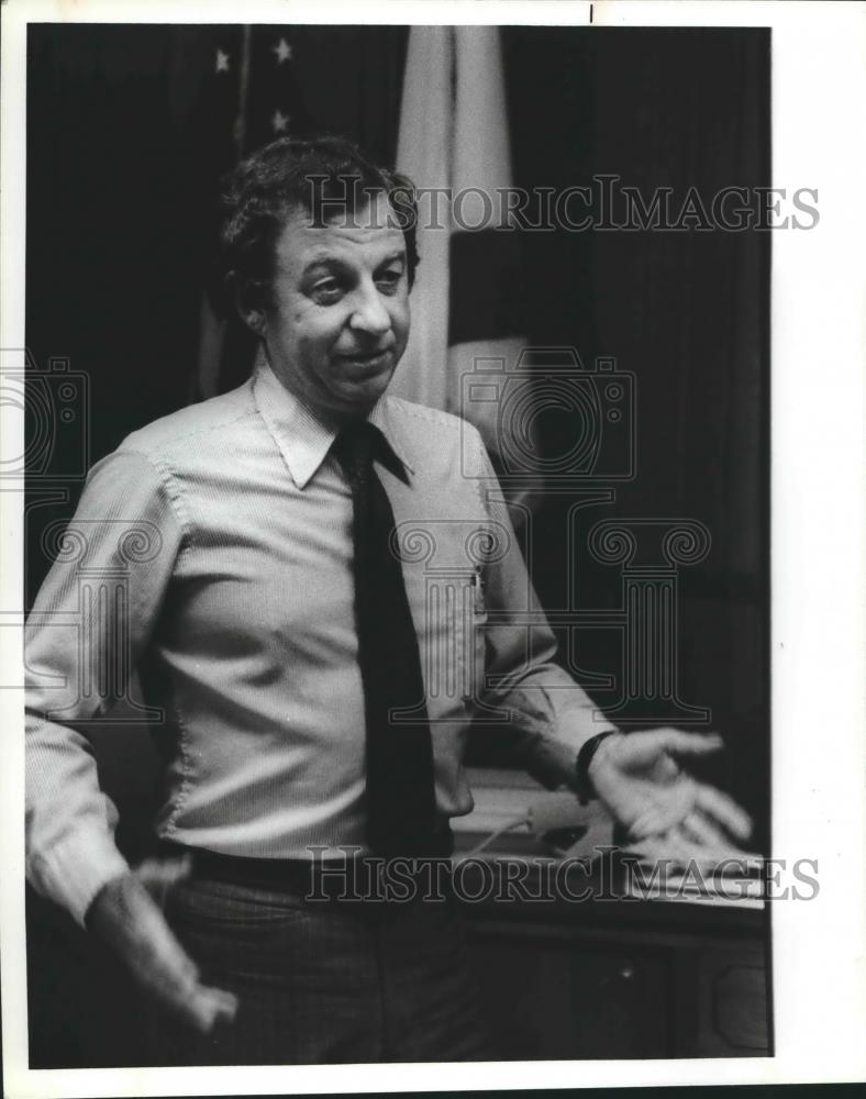 1981 Press Photo Politician Sid McDonald - abna36283 - Historic Images