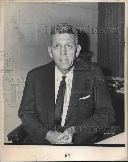 Press Photo J. Howard McEniry, Bessemer School Board - abna36302 - Historic Images