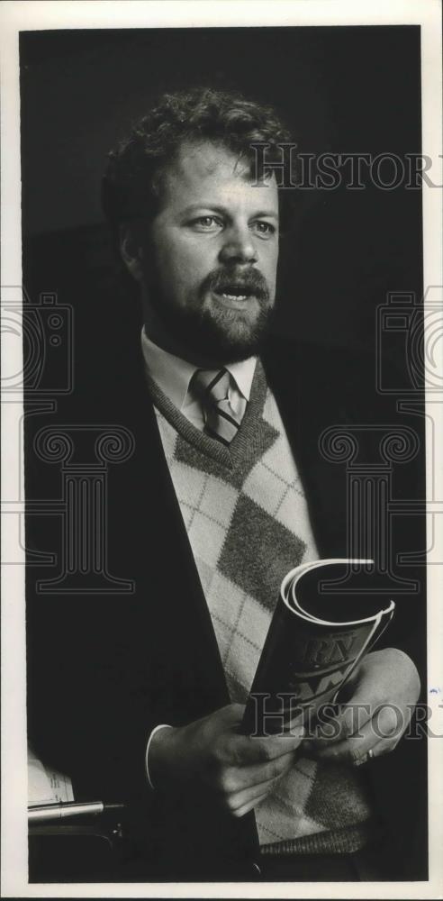 Publisher Alan Leveritt, Southern Magazine , 1986 Vintage Press Photo ...