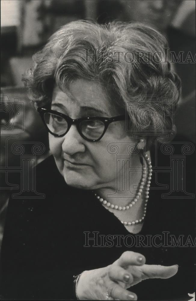 1984 Press Photo Nina Miglionico, City Council, Birmingham Civic Center - Historic Images