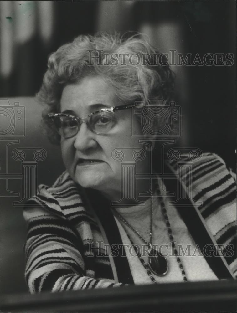 1981 Press Photo Nina Miglionico, City Council - abna36414 - Historic Images