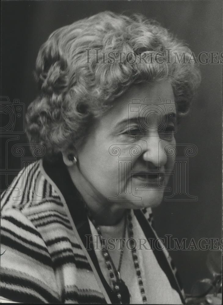 1981 Press Photo Nina Miglionico, Birmingham City Council - abna36514 - Historic Images