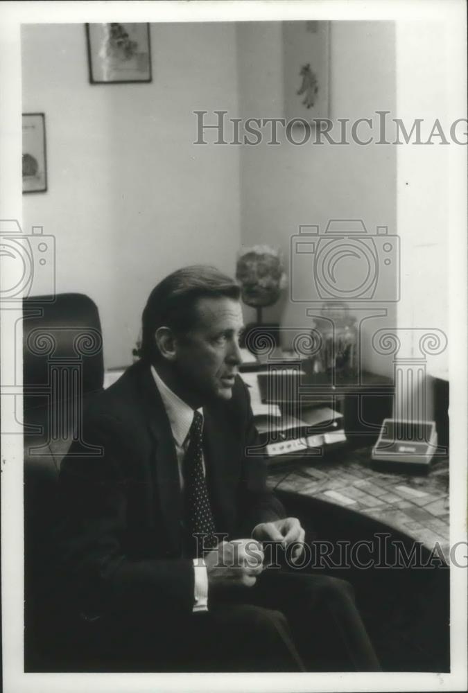 1978 Press Photo Carl C. Landegger, President, Parsons and Whittemore, Inc. - Historic Images