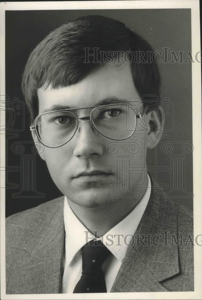 1988 Press Photo Doug McGaughy, Montevallo Candidate - abna36683 - Historic Images