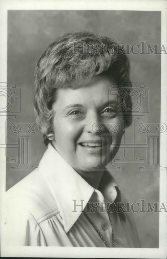 1978 Press Photo Peggy Noel, Candidate for Secretary of State, Republican - Historic Images