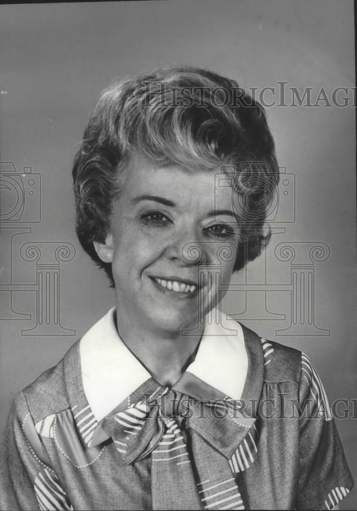 1977 Press Photo Allene Monroe, Women&#39;s Junior Chamber of Commerce President - Historic Images