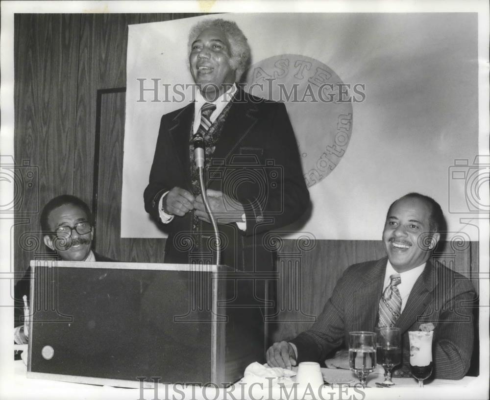 1977 Press Photo Jesse Lewis, Alabama Highway and Traffic Safety, Others - Historic Images