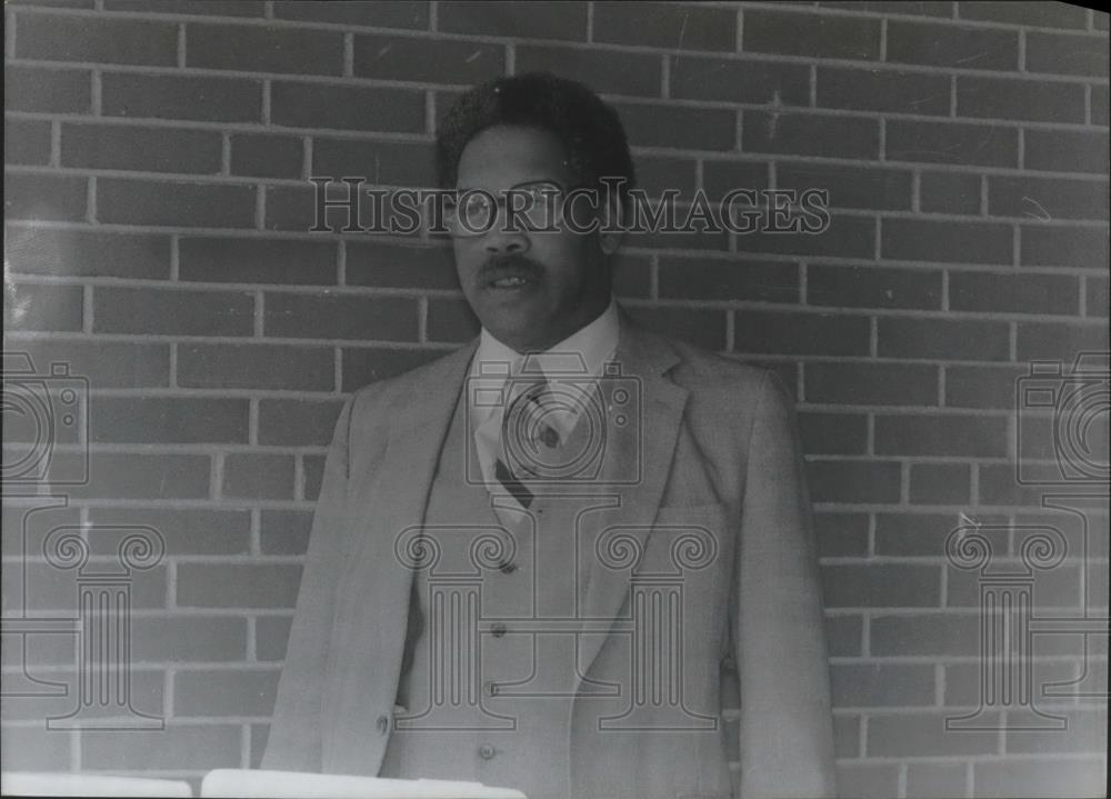 Press Photo Robert Isaac Lewis, II, Executive for P. M. A., Talladega College - Historic Images