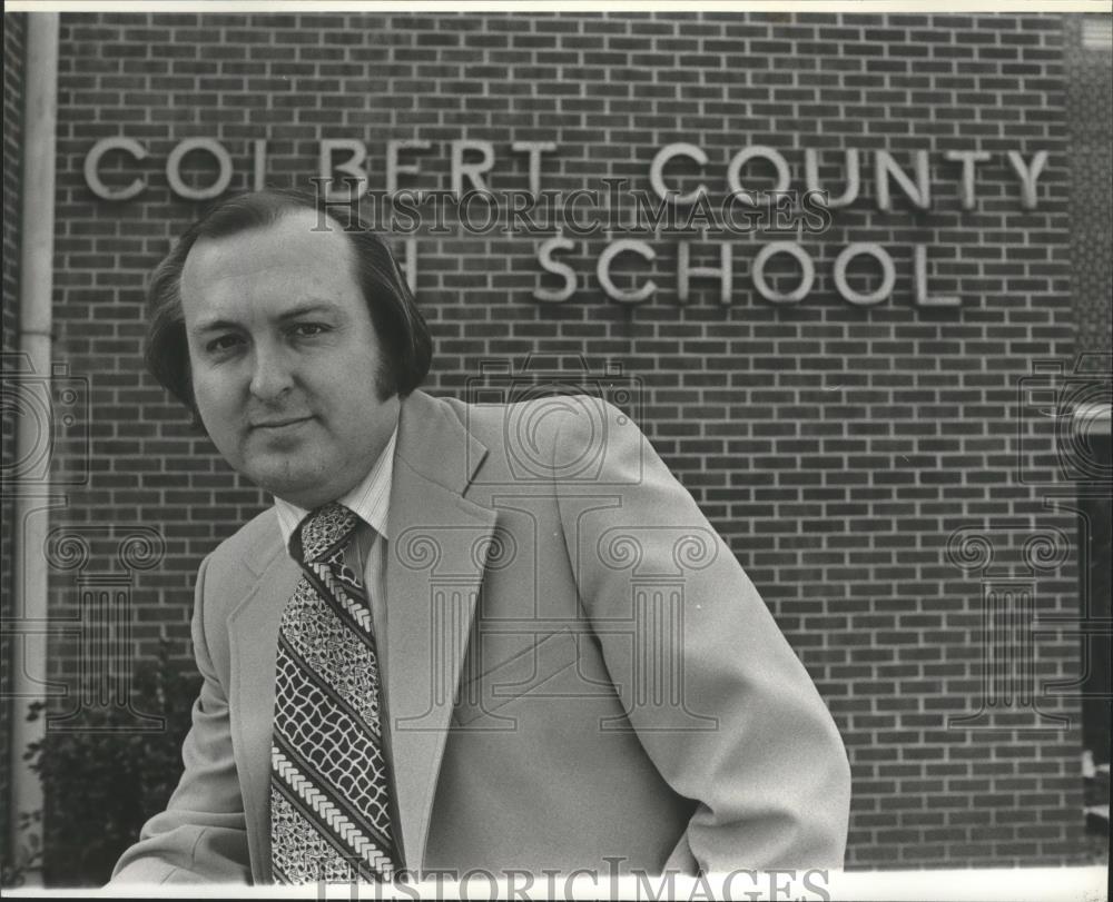 John Landers AEA Prexy In Front Of Colbert County High School 1979 john-landers-aea-prexy-in-front-of-colbert-county-high-school-1979