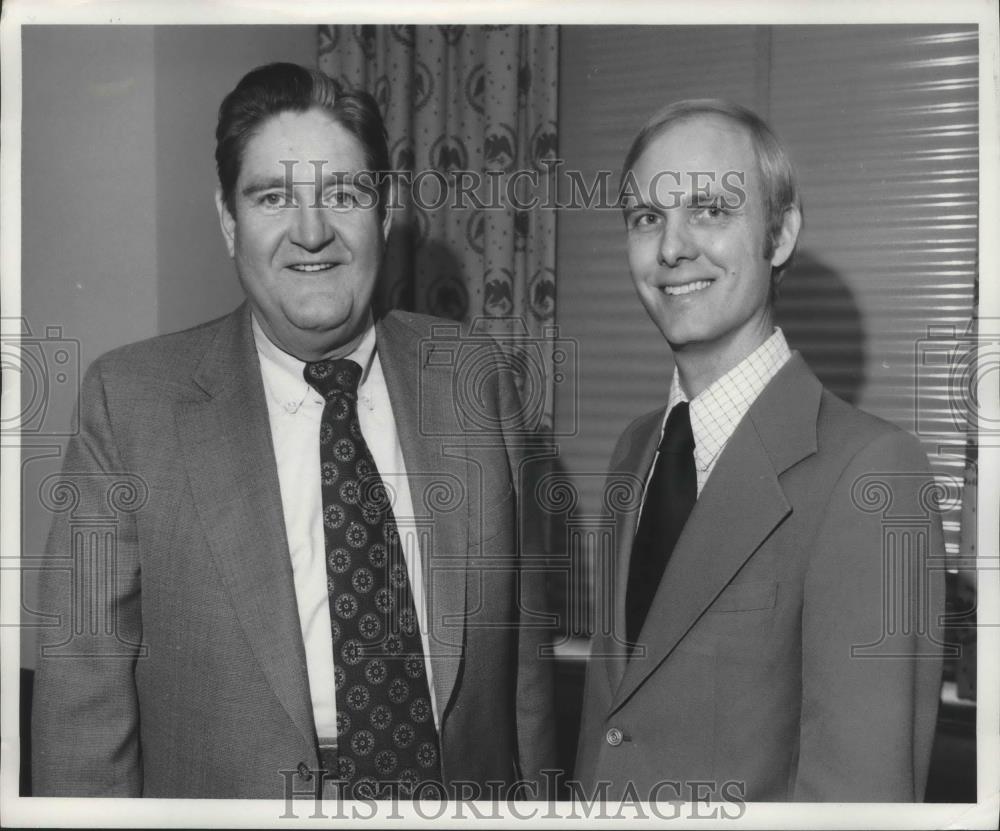 1979 Press Photo Senator Howell Heflin, Assistant W. Mike House, Alabama - Historic Images