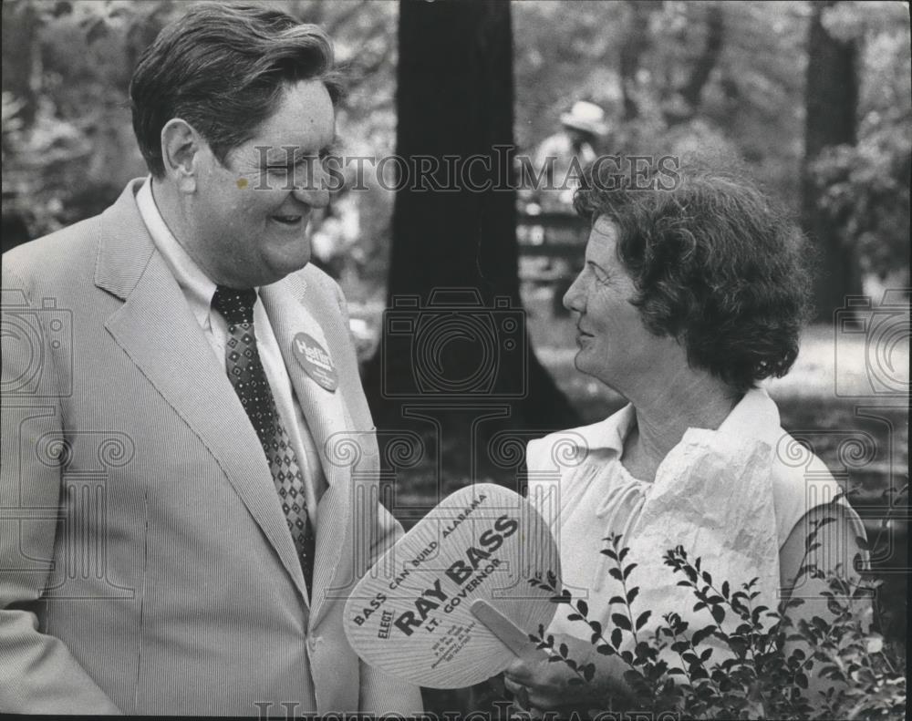 1978 Press Photo Mrs. G. Bronson &amp; Howell Heffin candidate for U.S. Senator - Historic Images