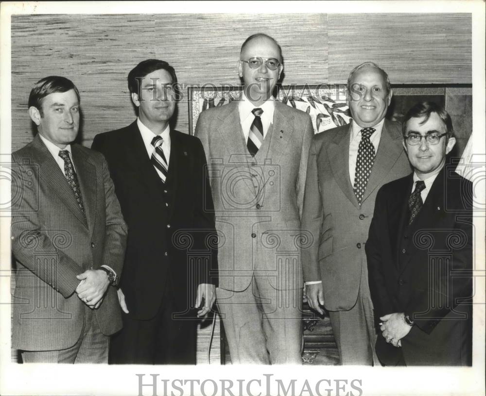 1979 Press Photo Hoover, Alabama Chamber of Commerce Installs New Officers - Historic Images