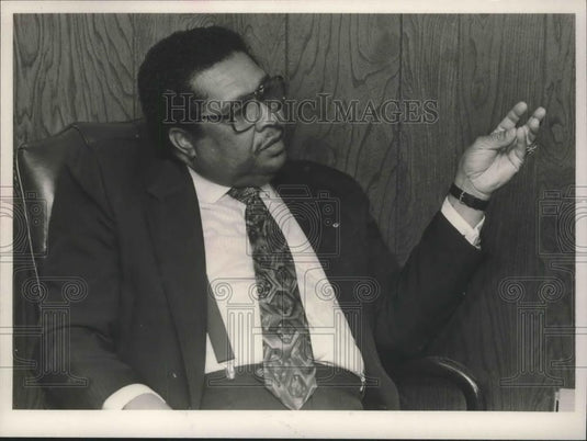 Press Photo Reverend O. L. Meadows, minister, Alabama - abna37327 - Historic Images
