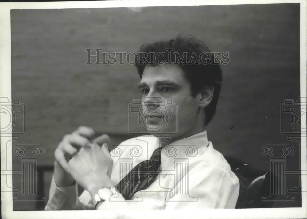 1981 Press Photo Ed Lasseter, Assistant Attorney General - abna37417 - Historic Images