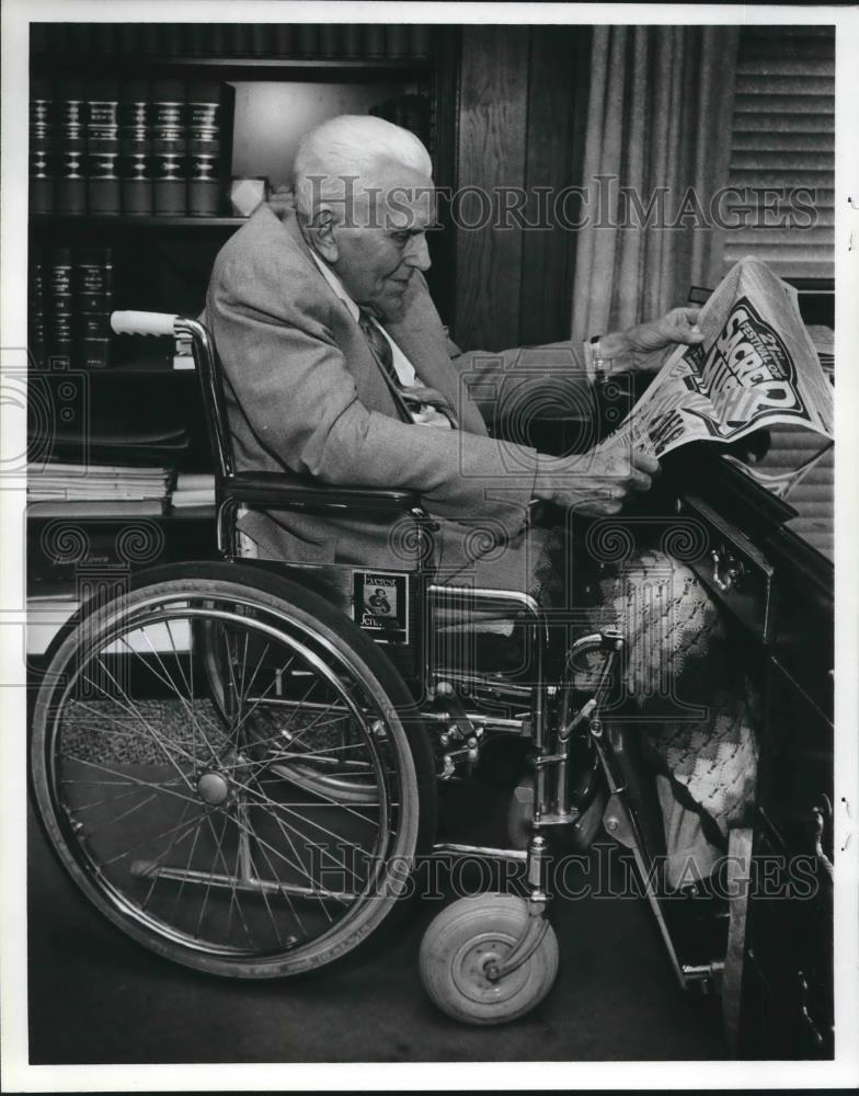 1981 Press Photo Tuscaloosa Attorney Charles Gross - abna38941 - Historic Images