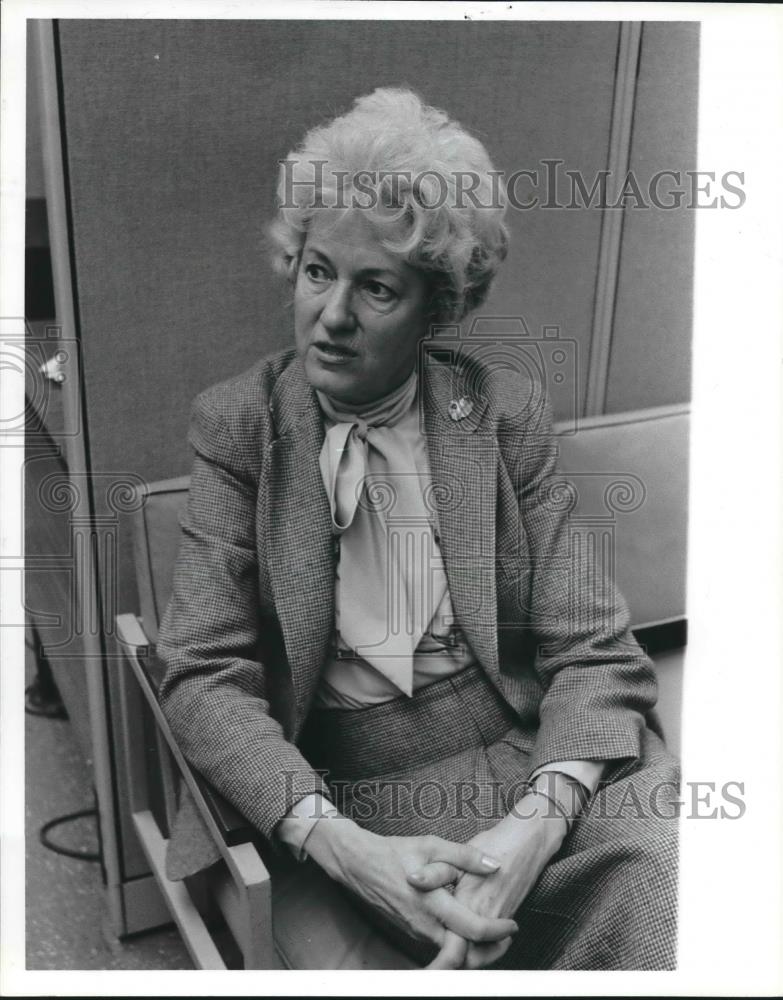 1980 Press Photo Vivien Putty Spitz, Court Reporter - abna39071 - Historic Images