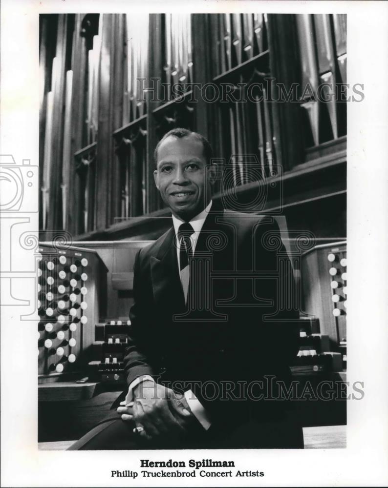 Press Photo Musician Herndon Spillman, Phillip Truckenbrod Concert Artists - Historic Images