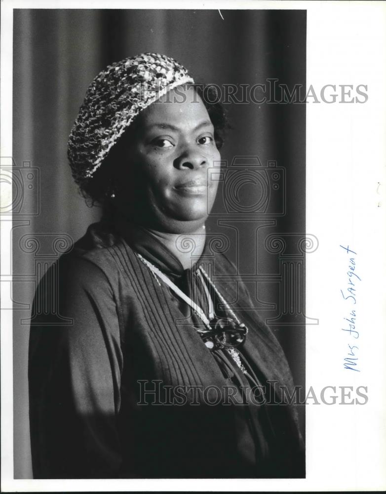 1987 Press Photo Ms. John Sargent, Parent Teacher Association - abna39116 - Historic Images