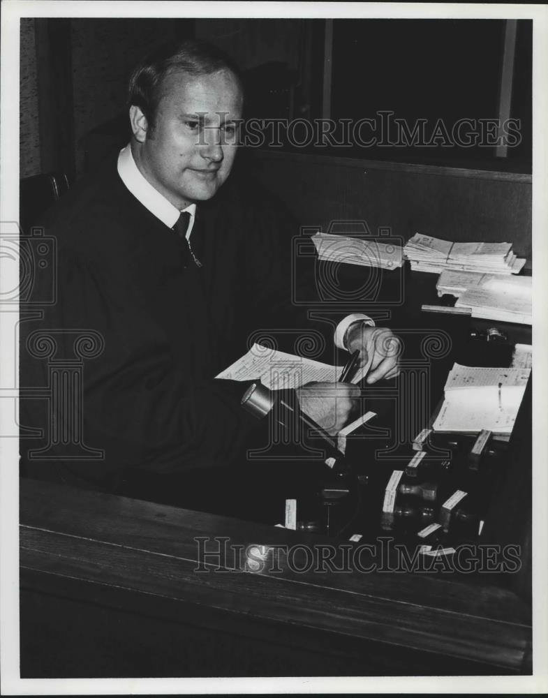 1981 Press Photo Judge William Rohr of Birmingham - abna39263 - Historic Images