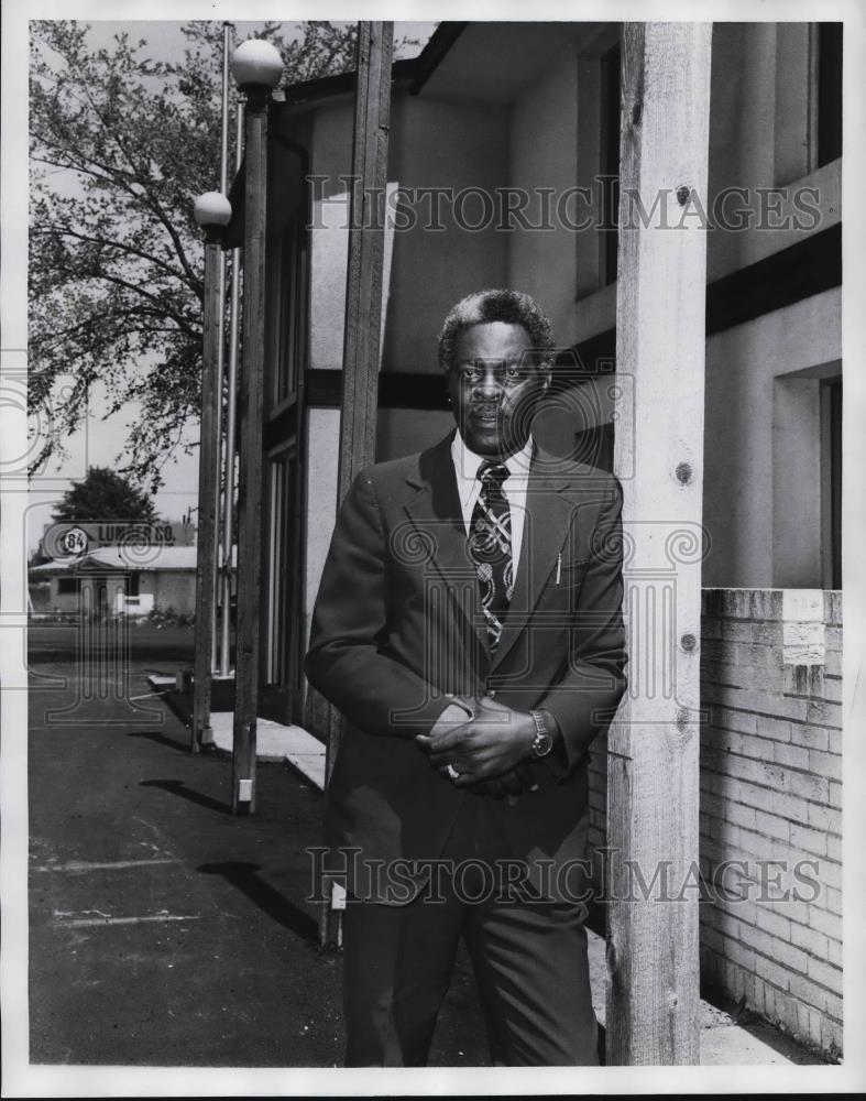 1978 Press Photo Roosevelt City, Alabama Mayor Freddie Rogers Proud of Progress - Historic Images