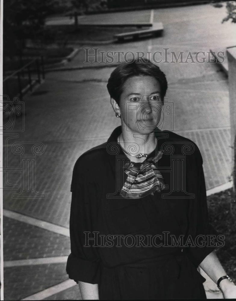 1984 Press Photo Judy Thompson, Founder, Alabama School of Fine Arts, Alabama - Historic Images