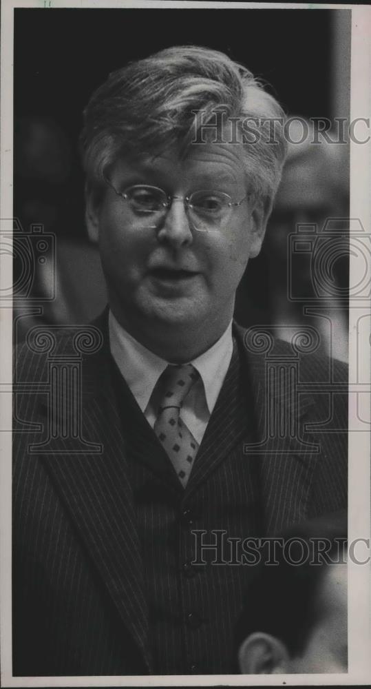 1988 Press Photo William Slaughter, Politics, Jefferson County - abna39406 - Historic Images