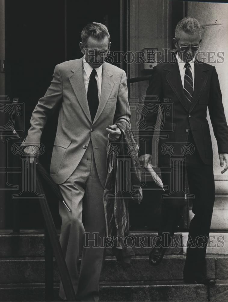 1983 Press Photo Billie J. Smith, Marshall County Deputy, Sheriff's Department - Historic Images